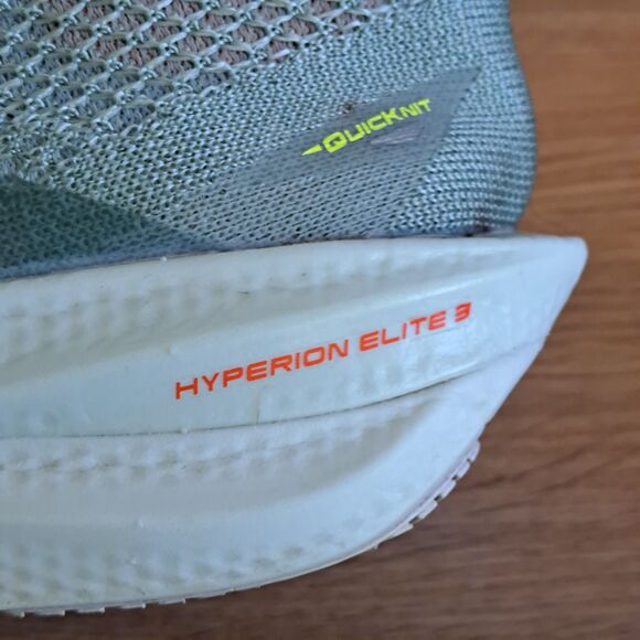 Brooks Hyperion Elite 3 Running Shoes Blue Surf Cherry Women's 8 US Men's 6.5 - Picture 9 of 14